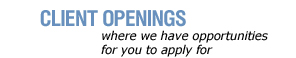 Client Openings
