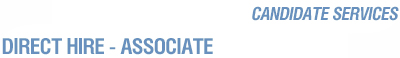 Candidate Services